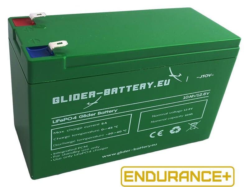 ffvp planeur 2x Batteries LiFePO4 de 10,8Ah, 1.3kg 0