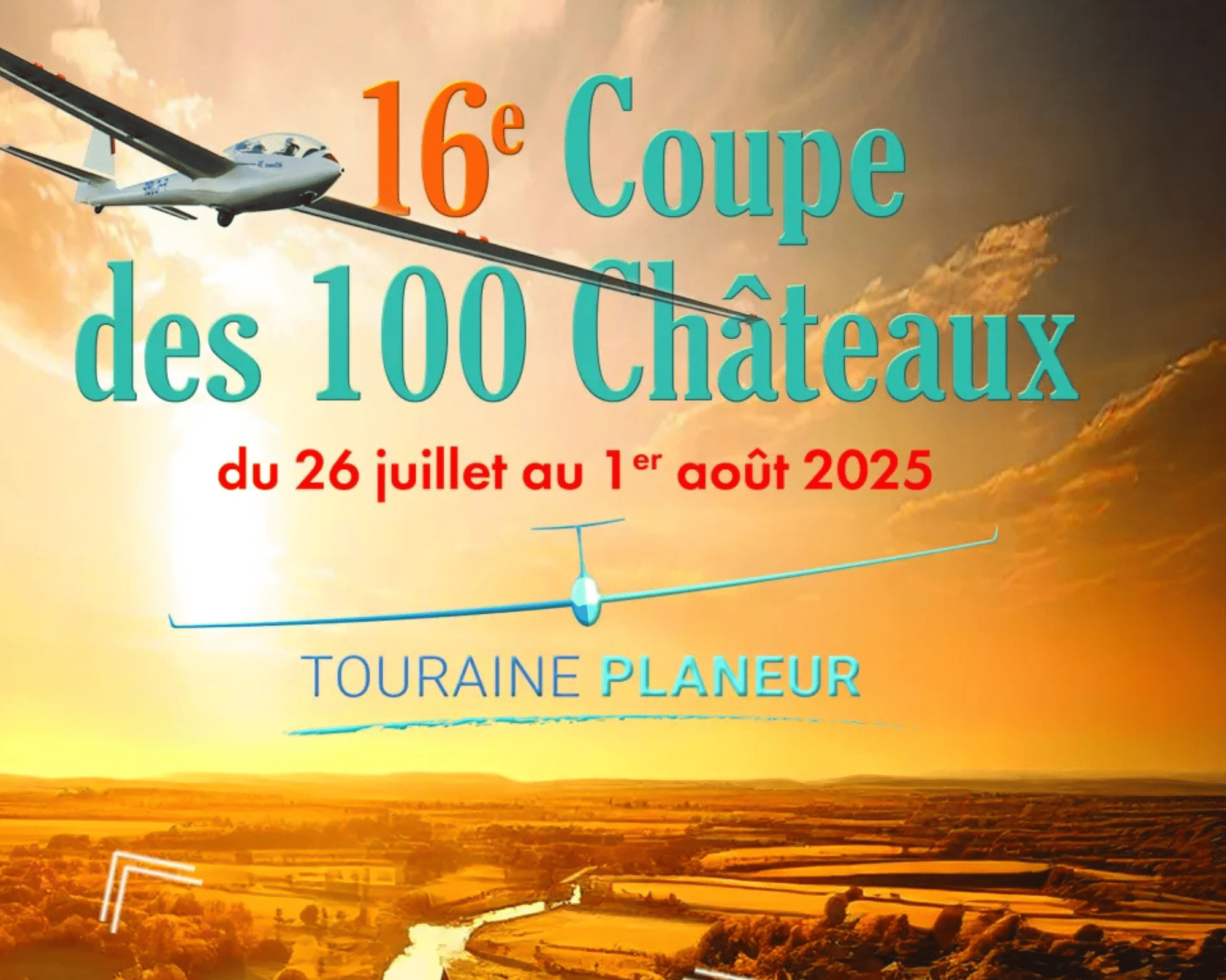 100 châteaux affiche